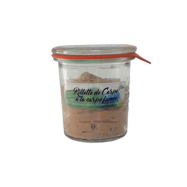 Rillettes de Carpe à la carpe Fumée 80 g