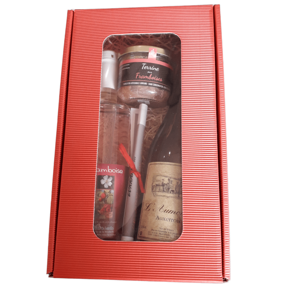 Coffret Apéro crème + vin + terrine
