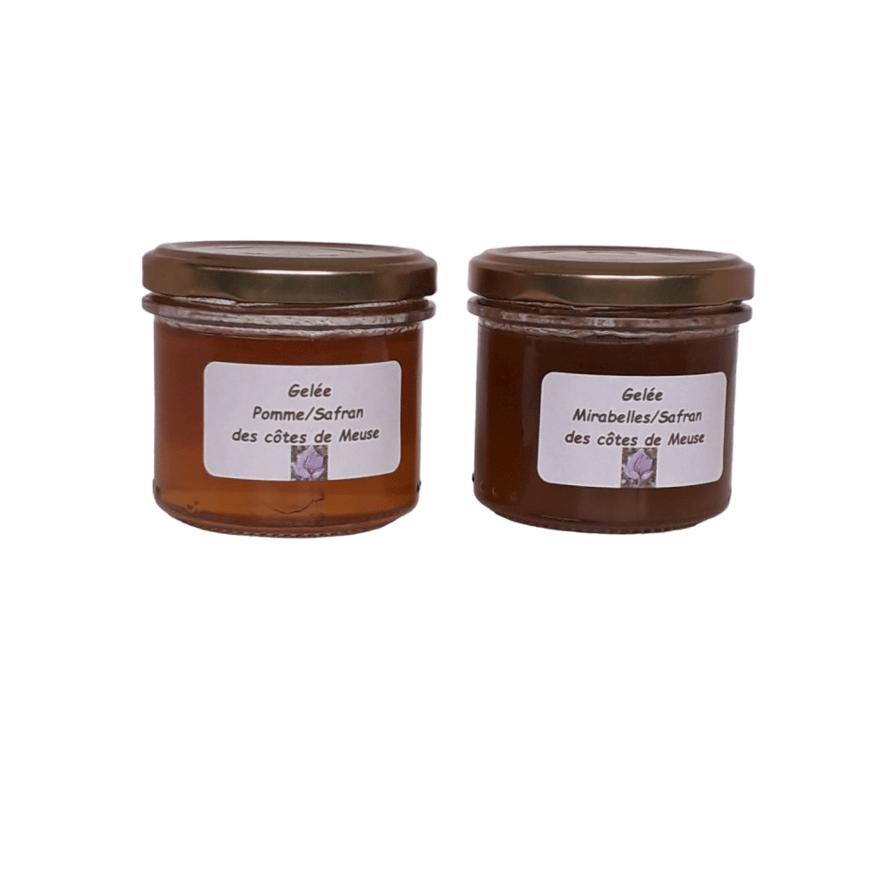 Gelées de Safran 115g des Côtes de  Meuse