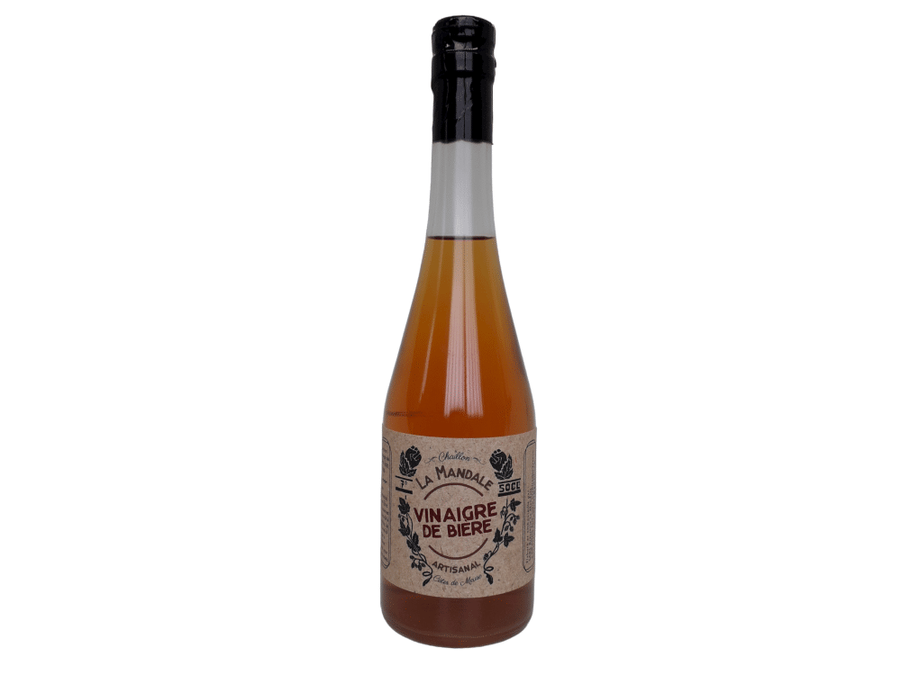 Vinaigre artisanal à la bière  flacon de 50 cl des Côtes de Meuse