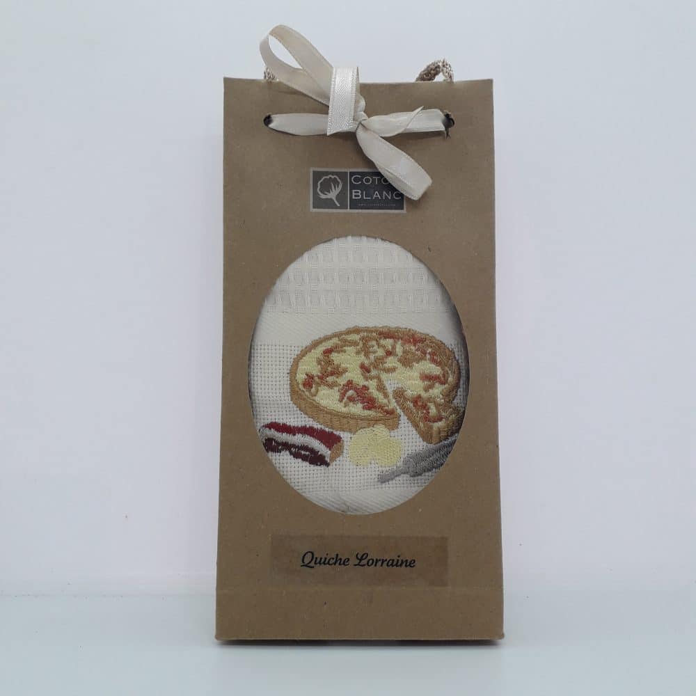 Torchon recette Quiche Lorraine