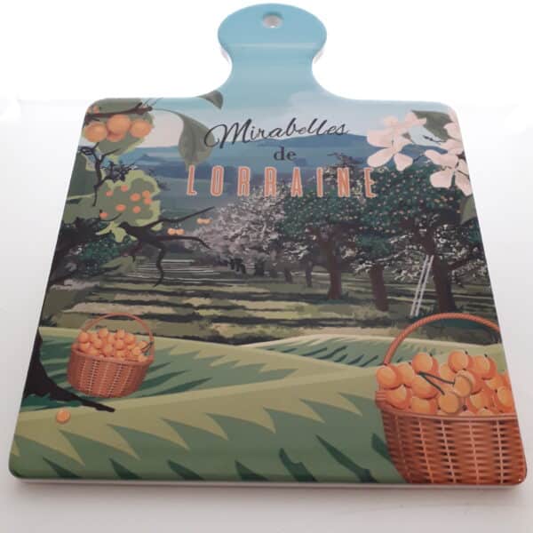 Planche à découper motif Vergers des Côtes de Meuse