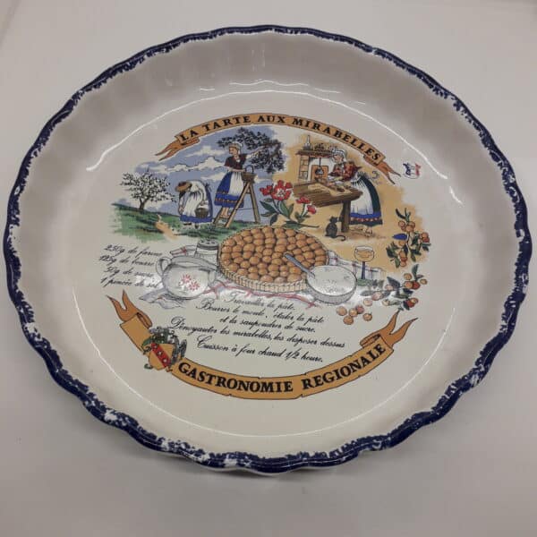 Tourtière décorée main