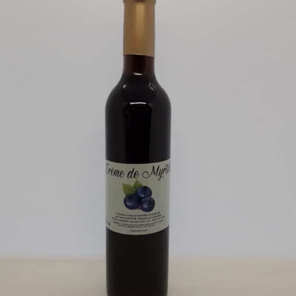 Crème de myrtille